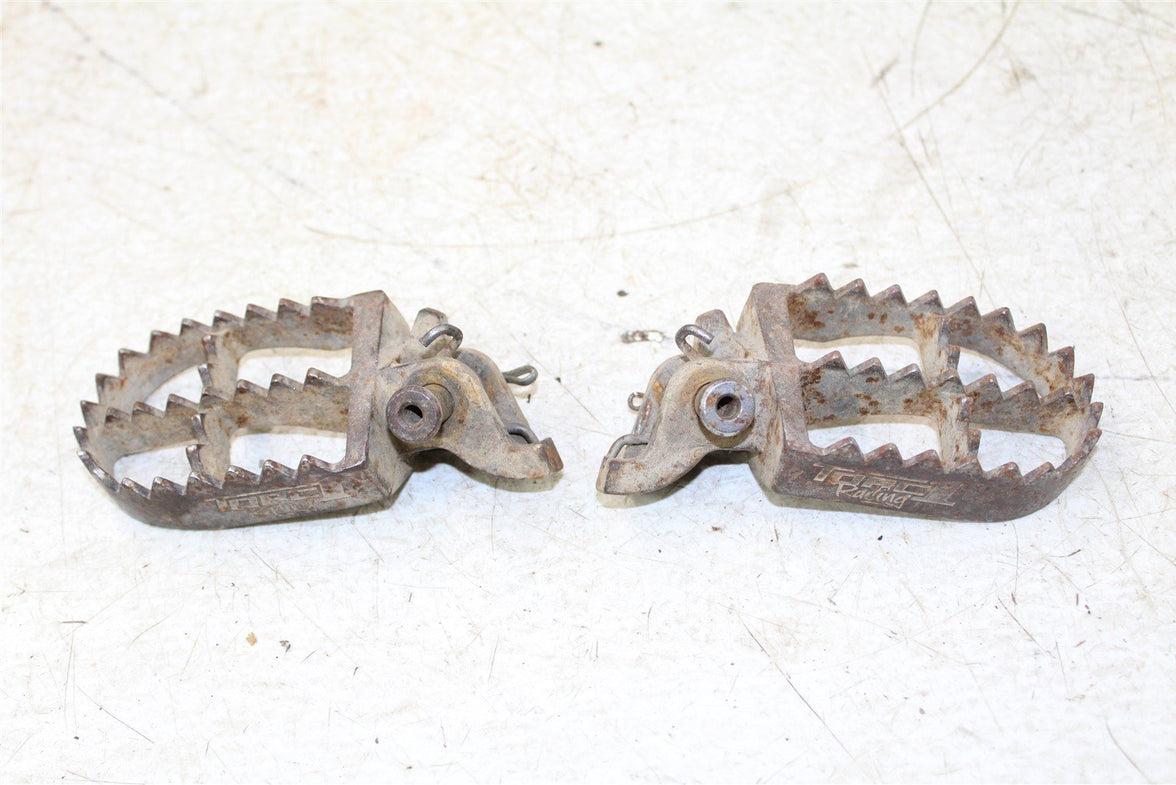 2007 Kawasaki KX 250F Torc1 Foot Pegs Rests Set Left Right