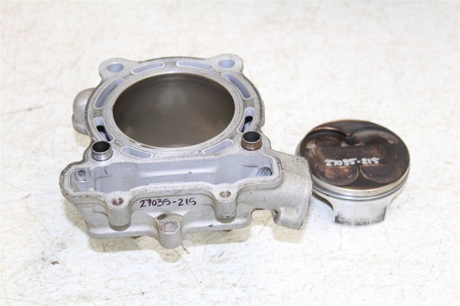 2007 Kawasaki KX 250F Engine Cylinder Jug w/ Piston