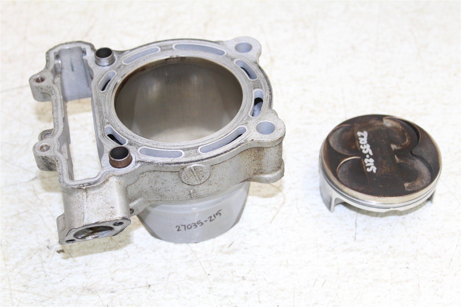 2007 Kawasaki KX 250F Engine Cylinder Jug w/ Piston