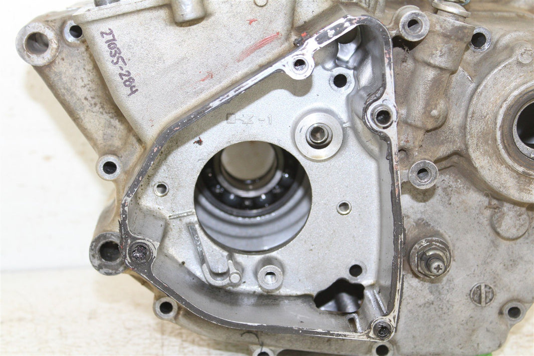 2007 Kawasaki KX 250F Engine Cases Crankcase Motor Left Right