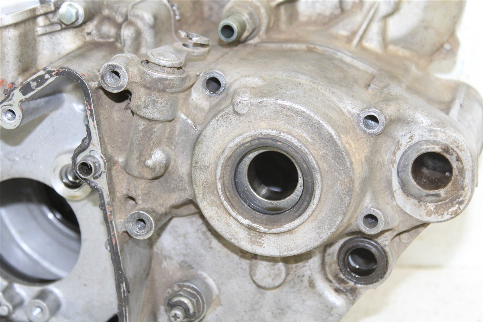 2007 Kawasaki KX 250F Engine Cases Crankcase Motor Left Right