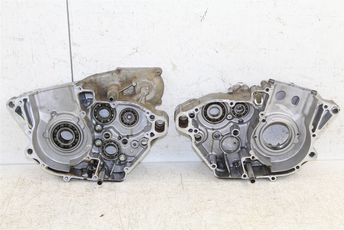 2007 Kawasaki KX 250F Engine Cases Crankcase Motor Left Right