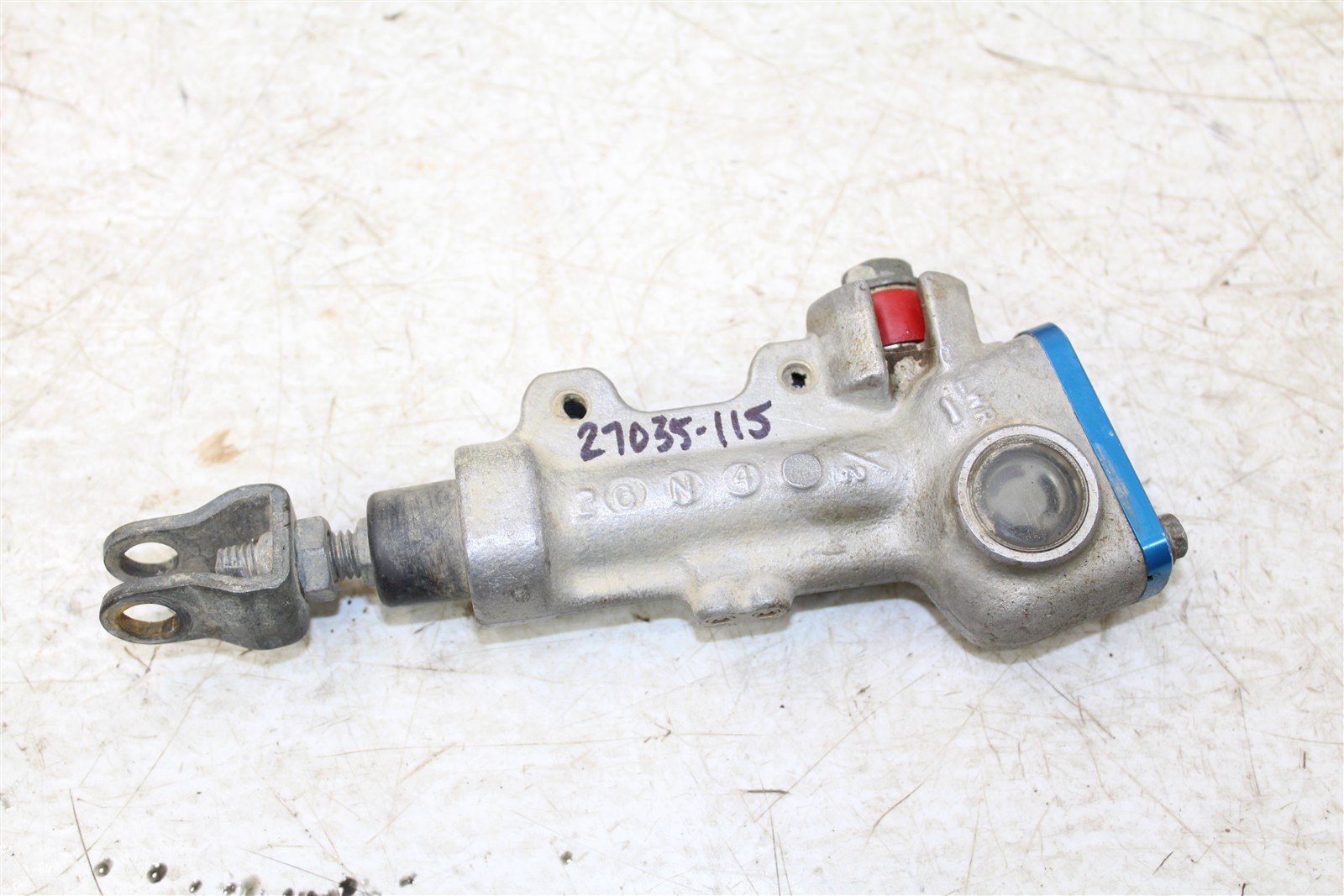 2007 Kawasaki KX 250F Rear Brake Master Cylinder