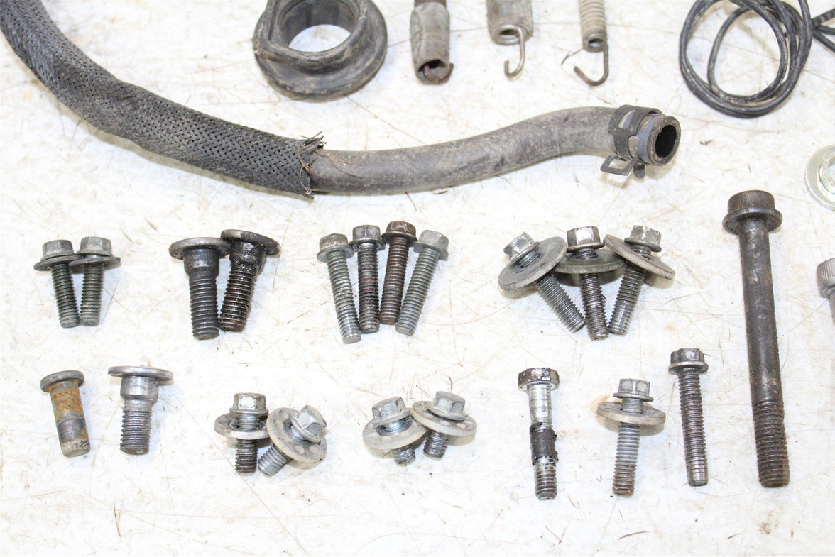 2007 Kawasaki KX 250F Chassis Bolt Kit Hardware Sprocket Spring Hose Hour Meter