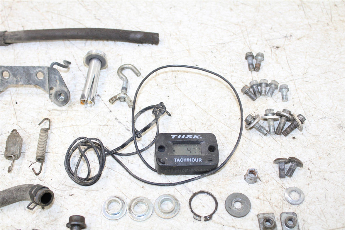 2007 Kawasaki KX 250F Chassis Bolt Kit Hardware Sprocket Spring Hose Hour Meter
