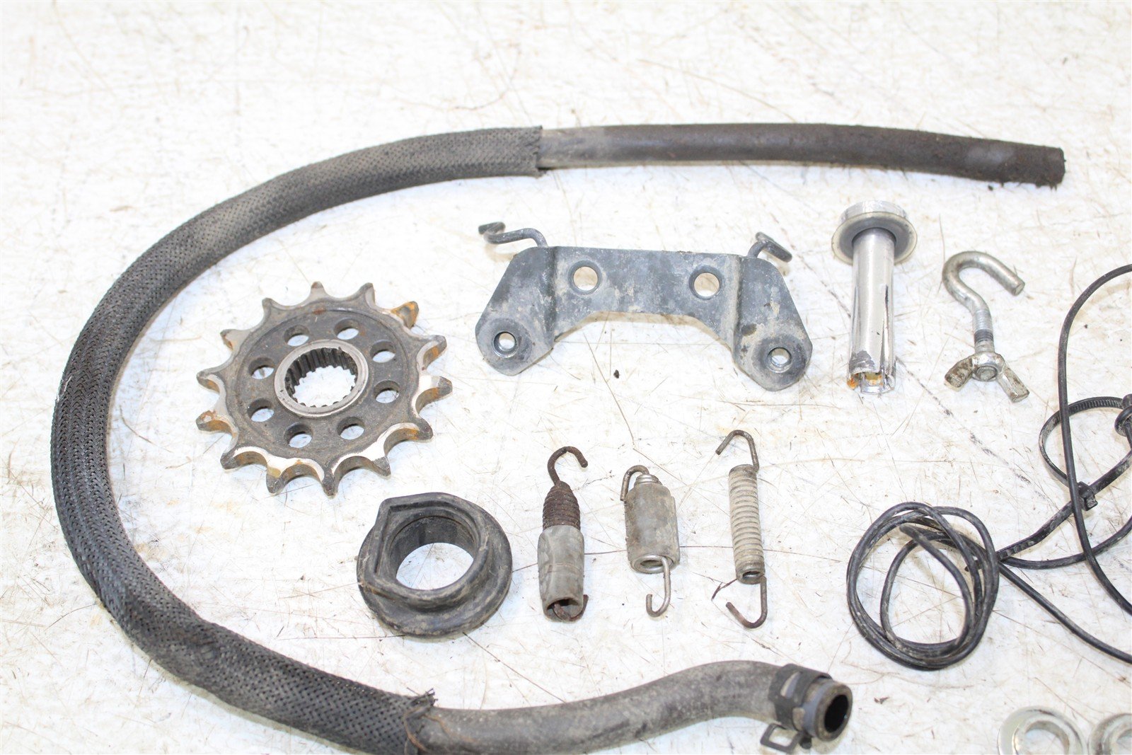 2007 Kawasaki KX 250F Chassis Bolt Kit Hardware Sprocket Spring Hose Hour Meter