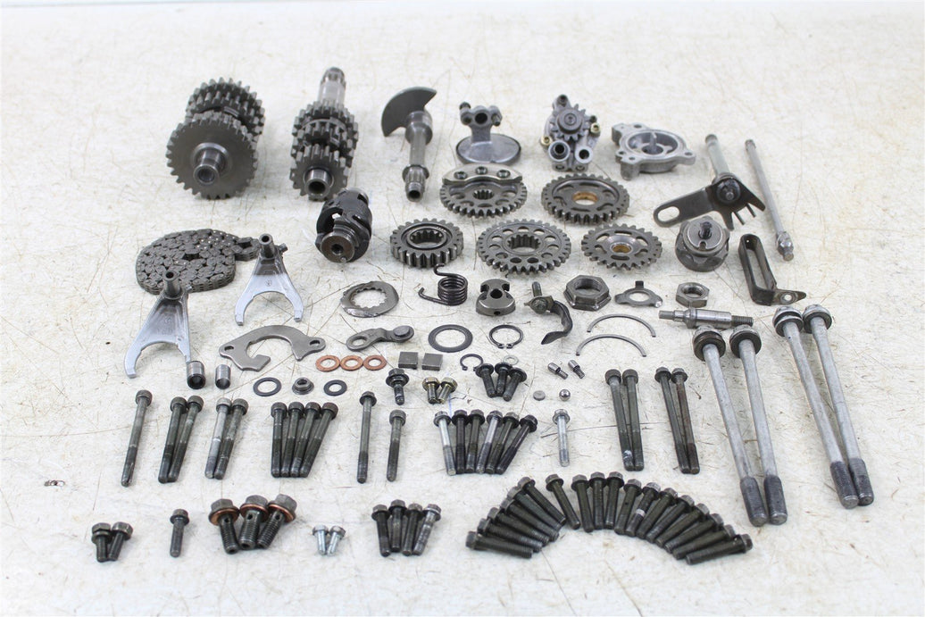2004 Yamaha YZ 450F Transmission Gears Shift Shaft Forks Drum