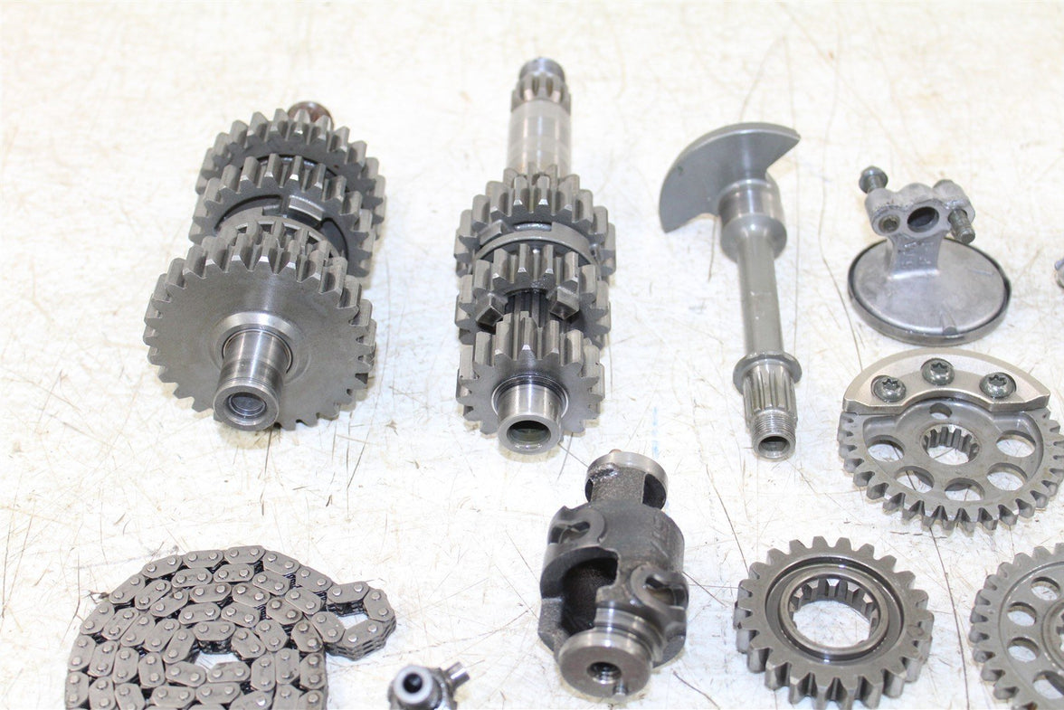 2004 Yamaha YZ 450F Transmission Gears Shift Shaft Forks Drum