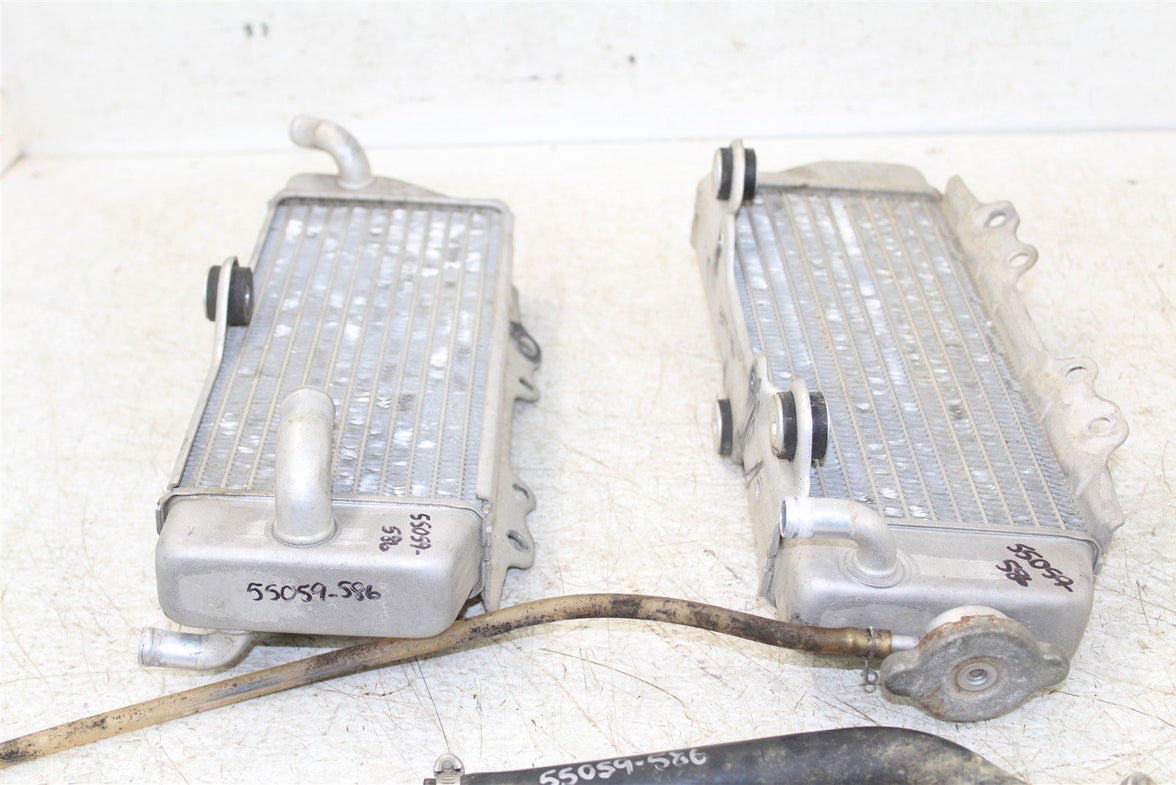2004 Yamaha YZ 450F Radiators Left & Right w/ Hoses