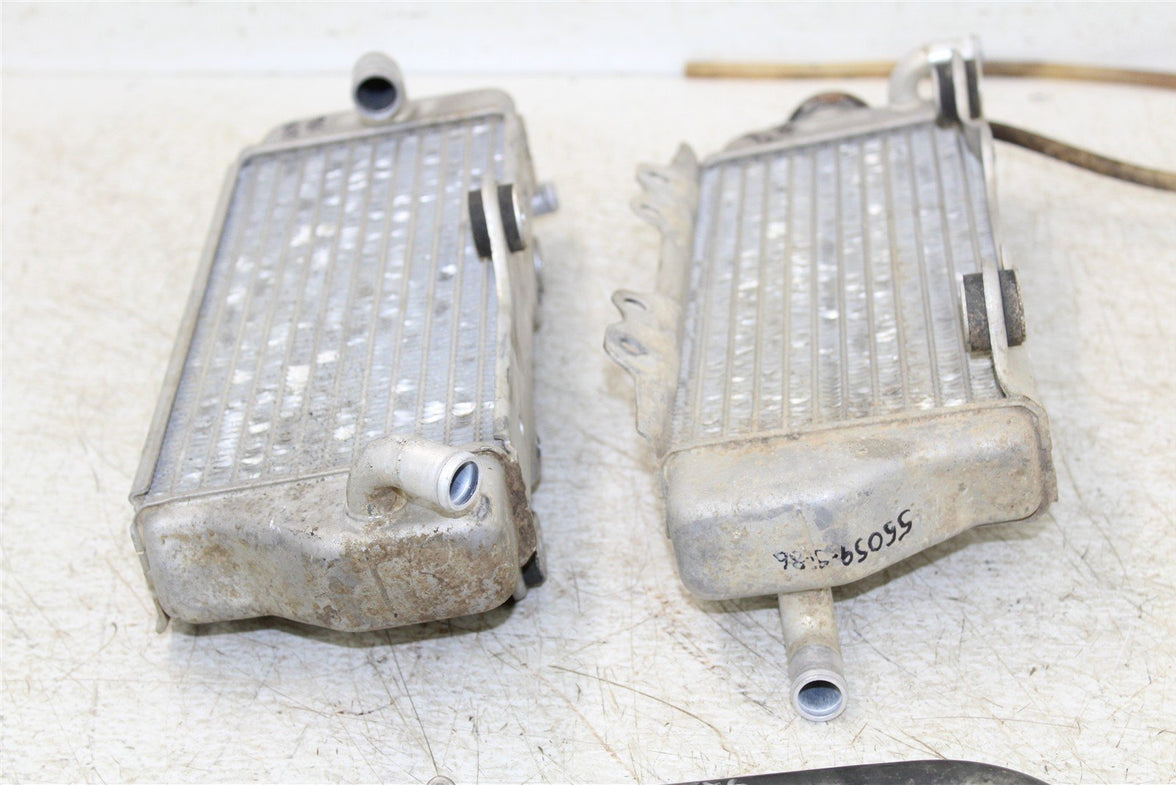 2004 Yamaha YZ 450F Radiators Left & Right w/ Hoses