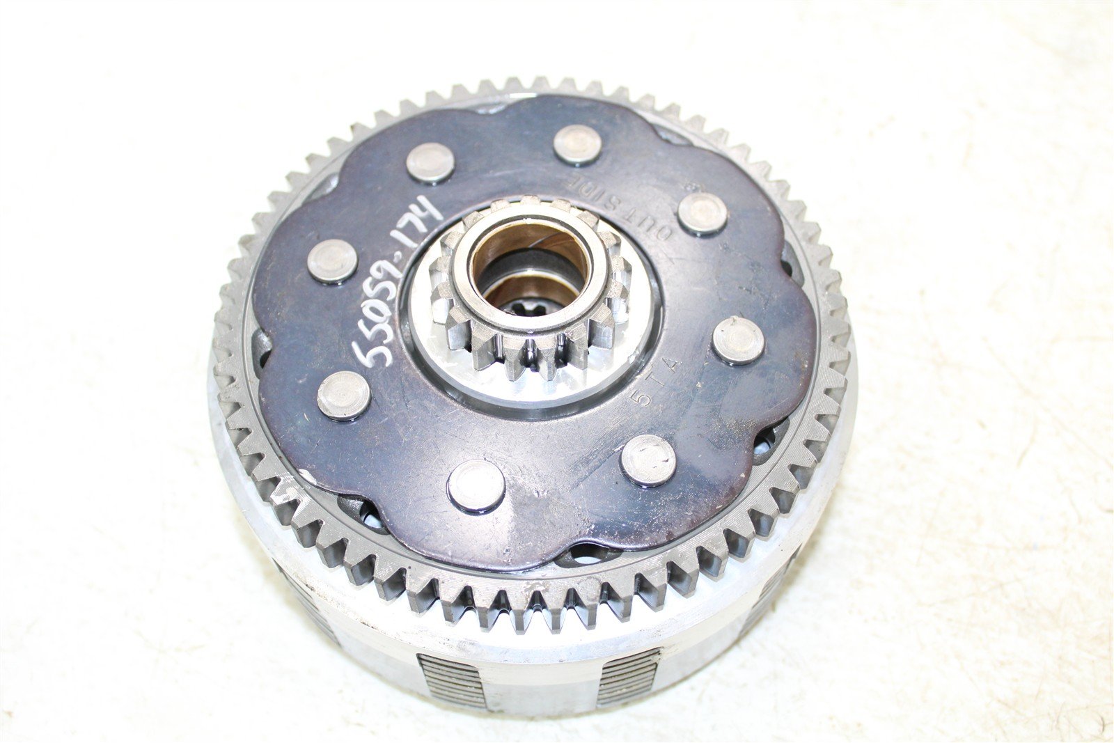 2004 Yamaha YZ 450F Clutch Basket Inner Hub Pressure Plate
