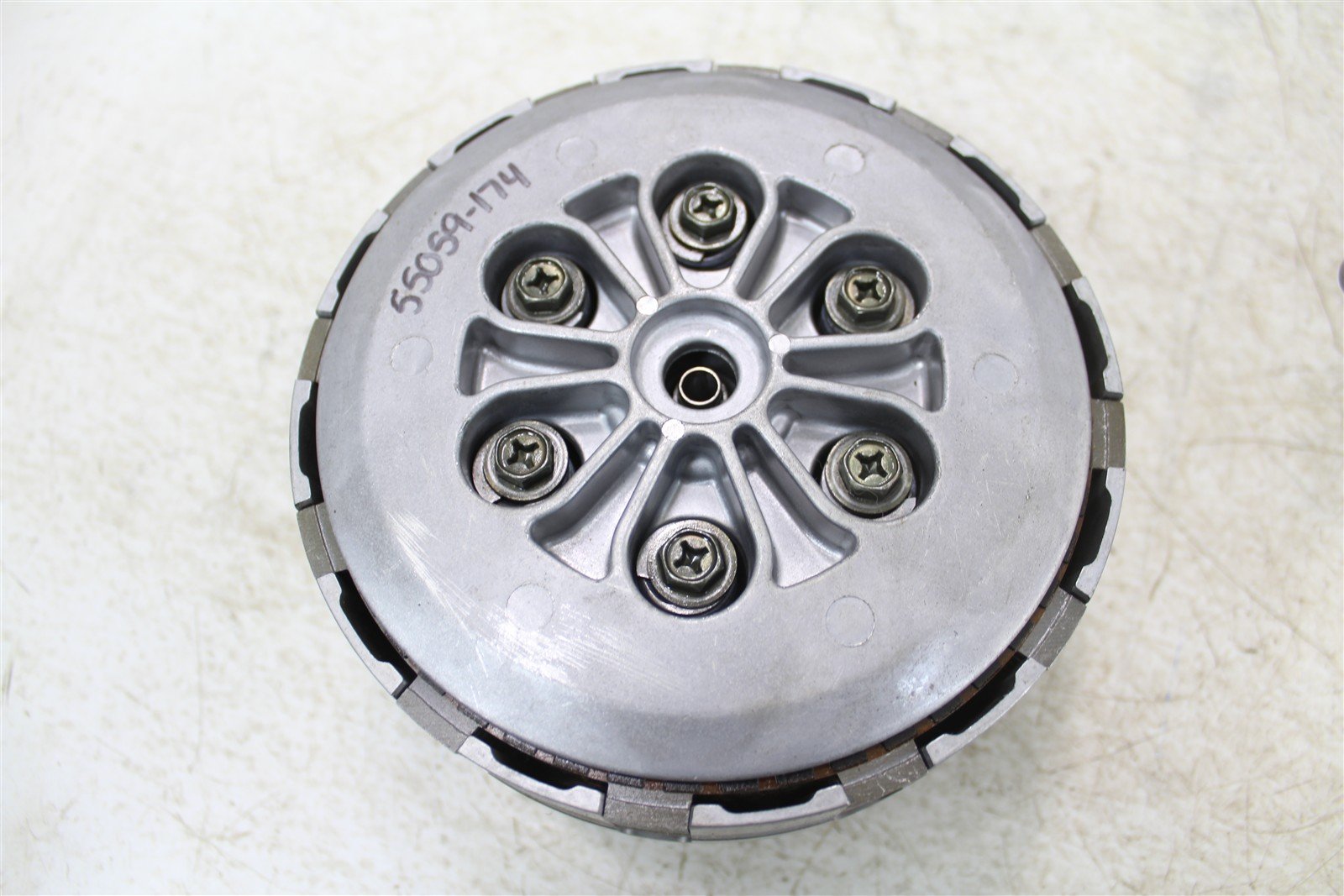 2004 Yamaha YZ 450F Clutch Basket Inner Hub Pressure Plate