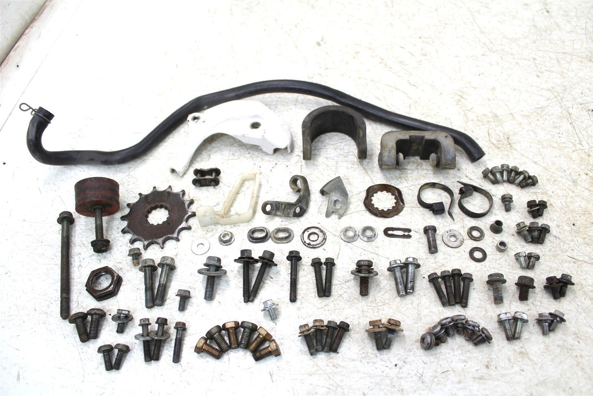 2004 Yamaha YZ 450F Chassis Bolt Kit Hardware Guard Bracket Sprocket Hose Nut