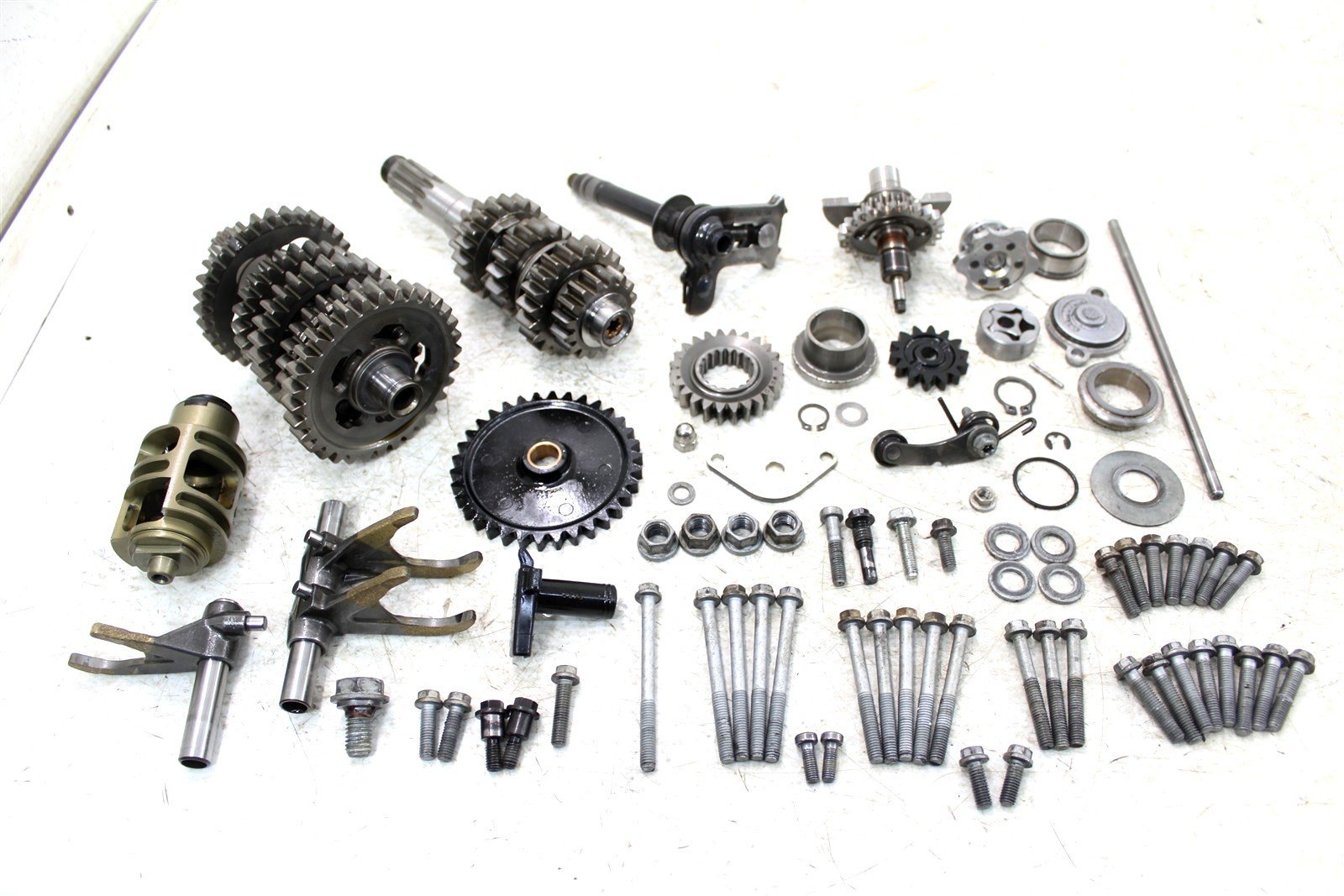 2022 KTM 250 SXF Transmission Gears Shift Shaft Forks Drum