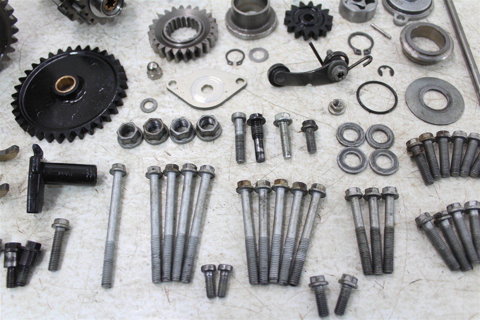 2022 KTM 250 SXF Transmission Gears Shift Shaft Forks Drum
