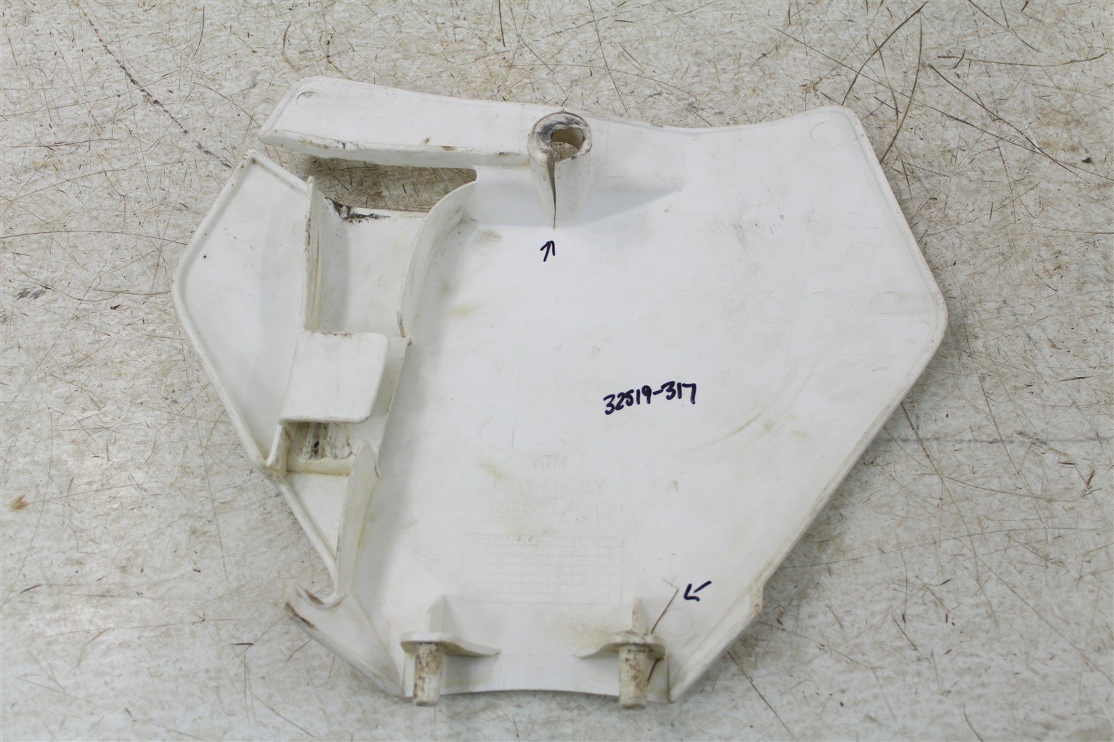 2022 KTM 250 SXF Front Fender Rear Number Plates Set