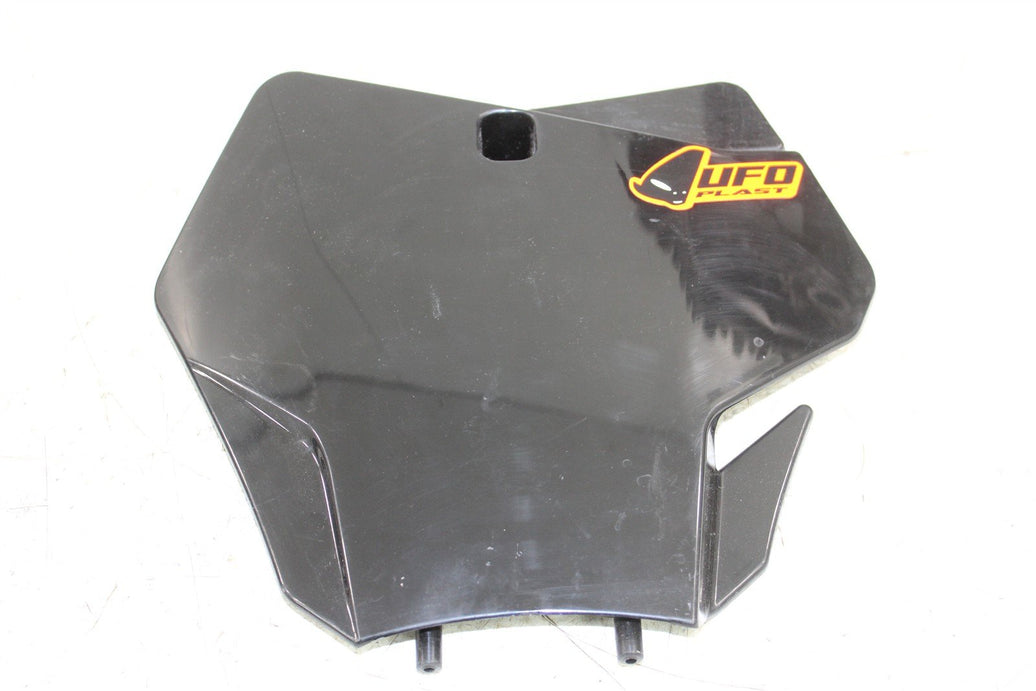 2021 Gas Gas MC 250 UFO Black Front Number Plate Fender Plastic