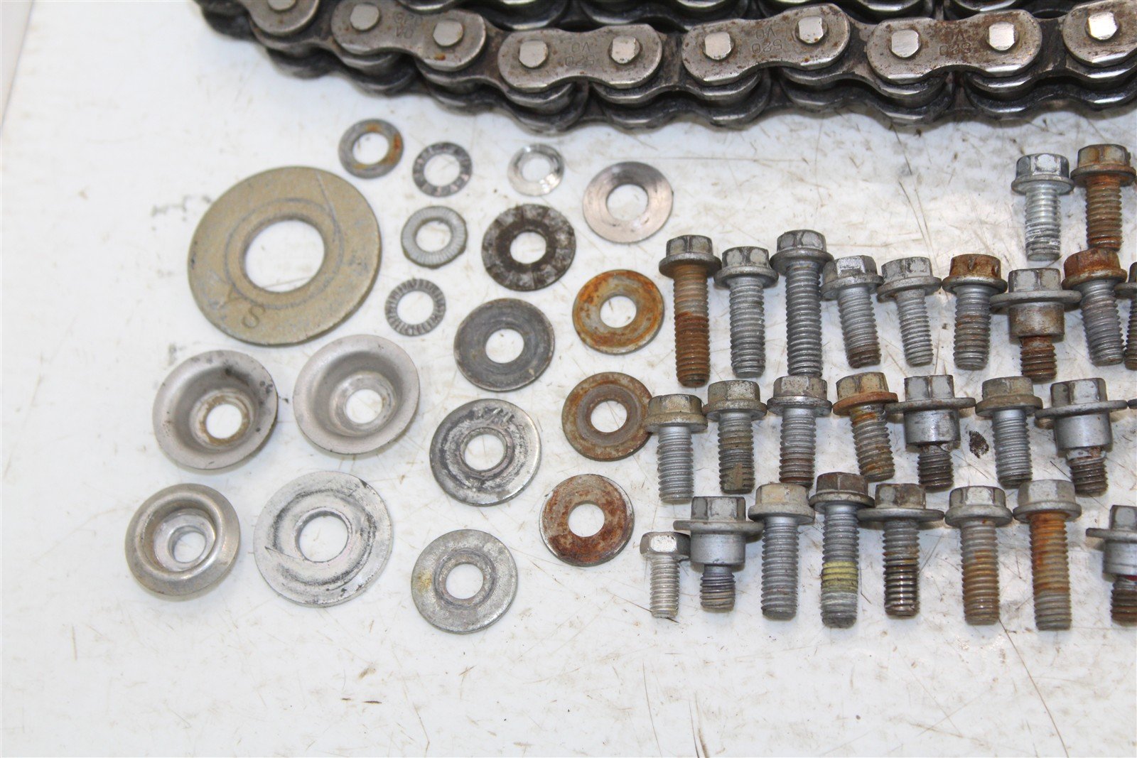 2022 KTM 250 SXF Chassis Bolt Kit Hardware Air Filter Chain Hose Clamp