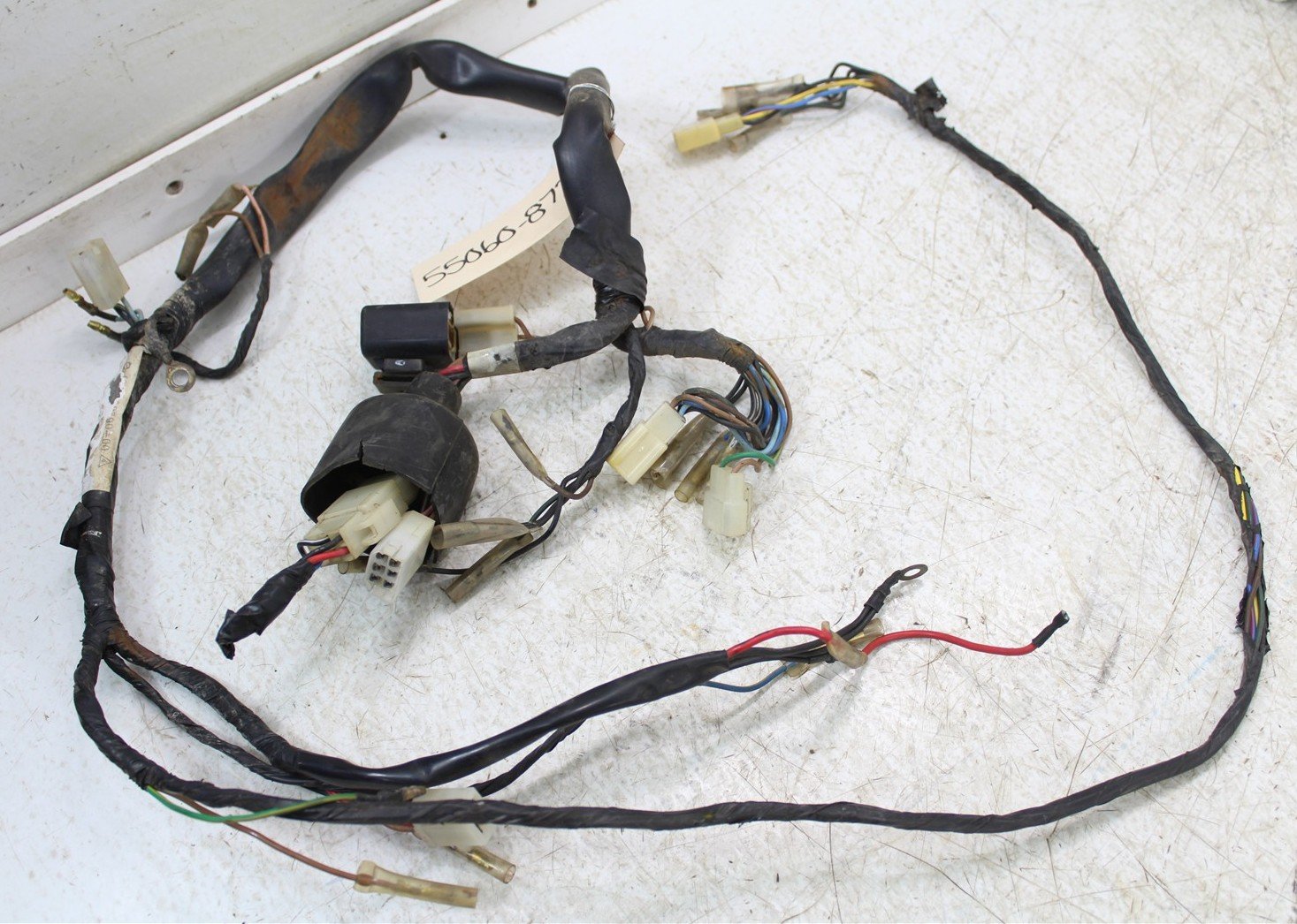 1989 Yamaha XT 600 Wire Wiring Harness Loom