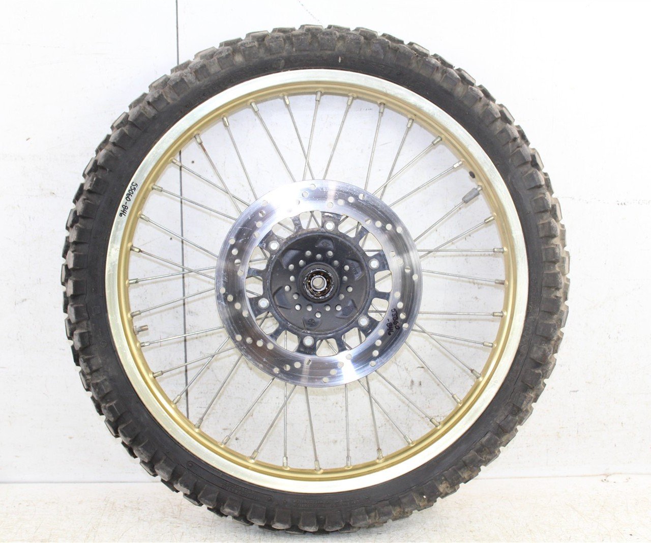 1989 Yamaha XT 600 Front Wheel Rim w/ Front Brake Rotor