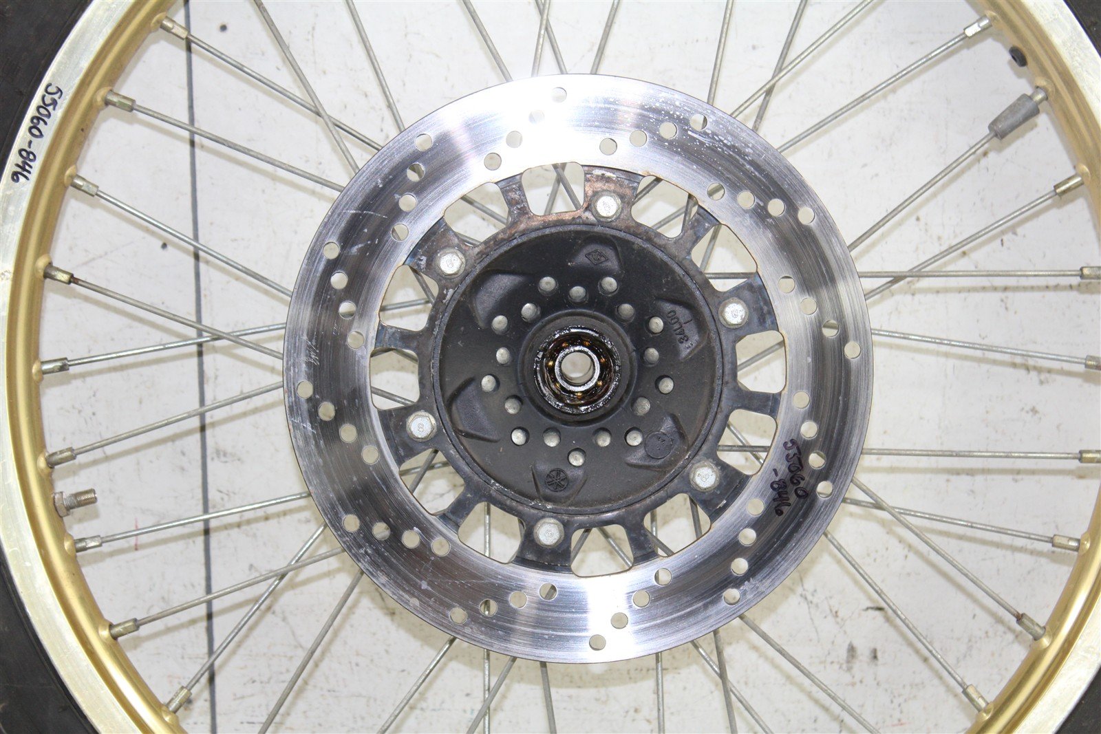 1989 Yamaha XT 600 Front Wheel Rim w/ Front Brake Rotor