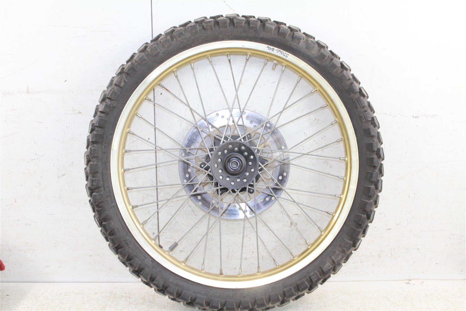 1989 Yamaha XT 600 Front Wheel Rim w/ Front Brake Rotor