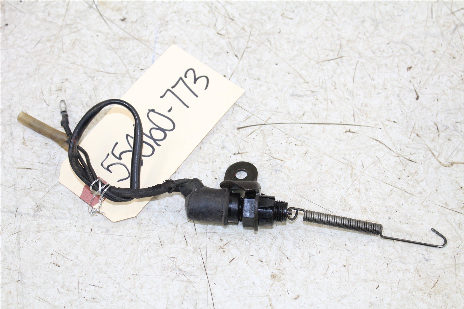 1989 Yamaha XT 600 Rear Brake Light Switch Taillight Sensor