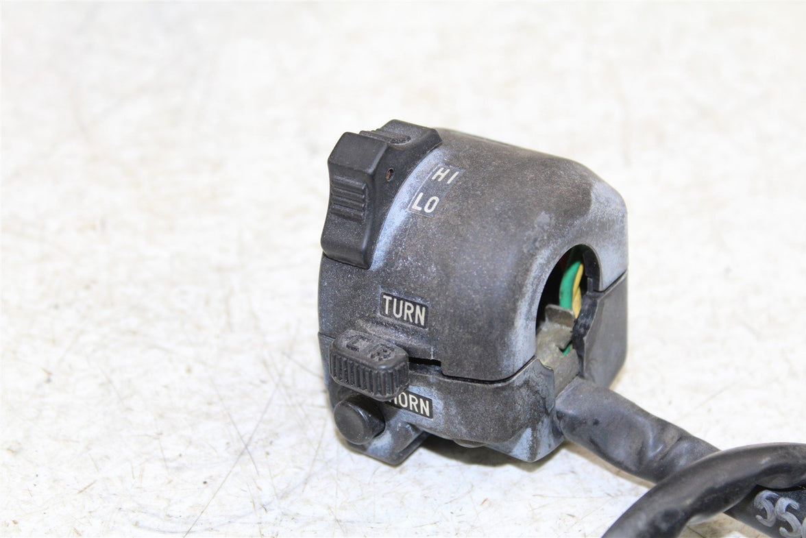 1989 Yamaha XT 600 Left Handlebar Headlight Light Switch On Off Horn