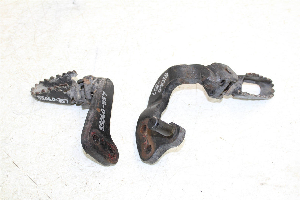 1989 Yamaha XT 600 Foot Pegs Rests Set Left Right