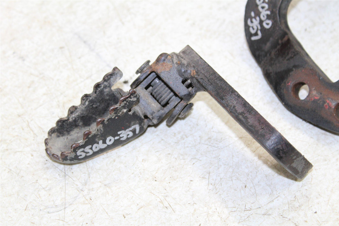 1989 Yamaha XT 600 Foot Pegs Rests Set Left Right