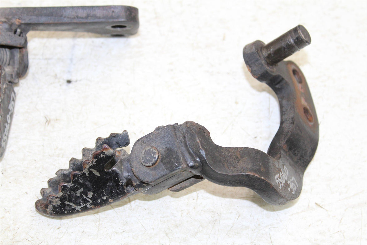 1989 Yamaha XT 600 Foot Pegs Rests Set Left Right