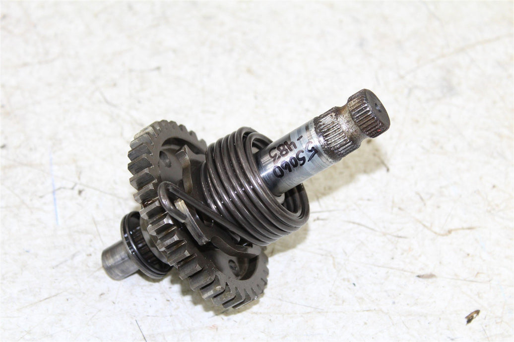 1989 Yamaha XT 600 Kick Start Shaft Kicker Gear Spring