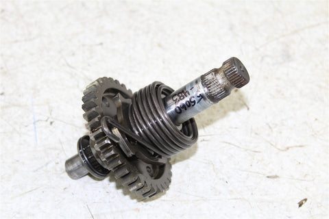 1989 Yamaha XT 600 Kick Start Shaft Kicker Gear Spring