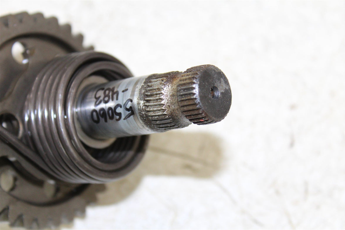 1989 Yamaha XT 600 Kick Start Shaft Kicker Gear Spring