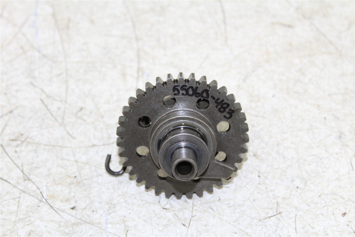 1989 Yamaha XT 600 Kick Start Shaft Kicker Gear Spring