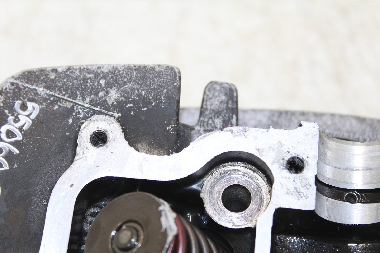 1989 Yamaha XT 600 Cylinder Head Valve Cover Rocker Arms