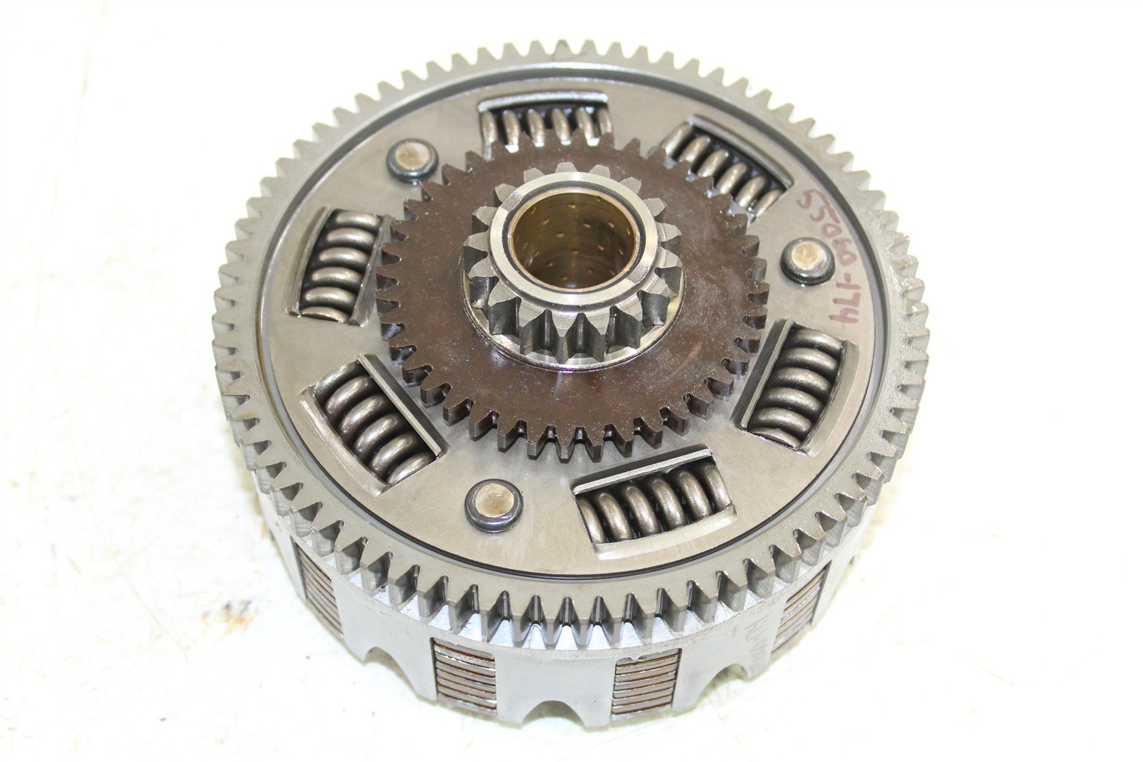 1989 Yamaha XT 600 Clutch Basket Inner Hub Pressure Plate