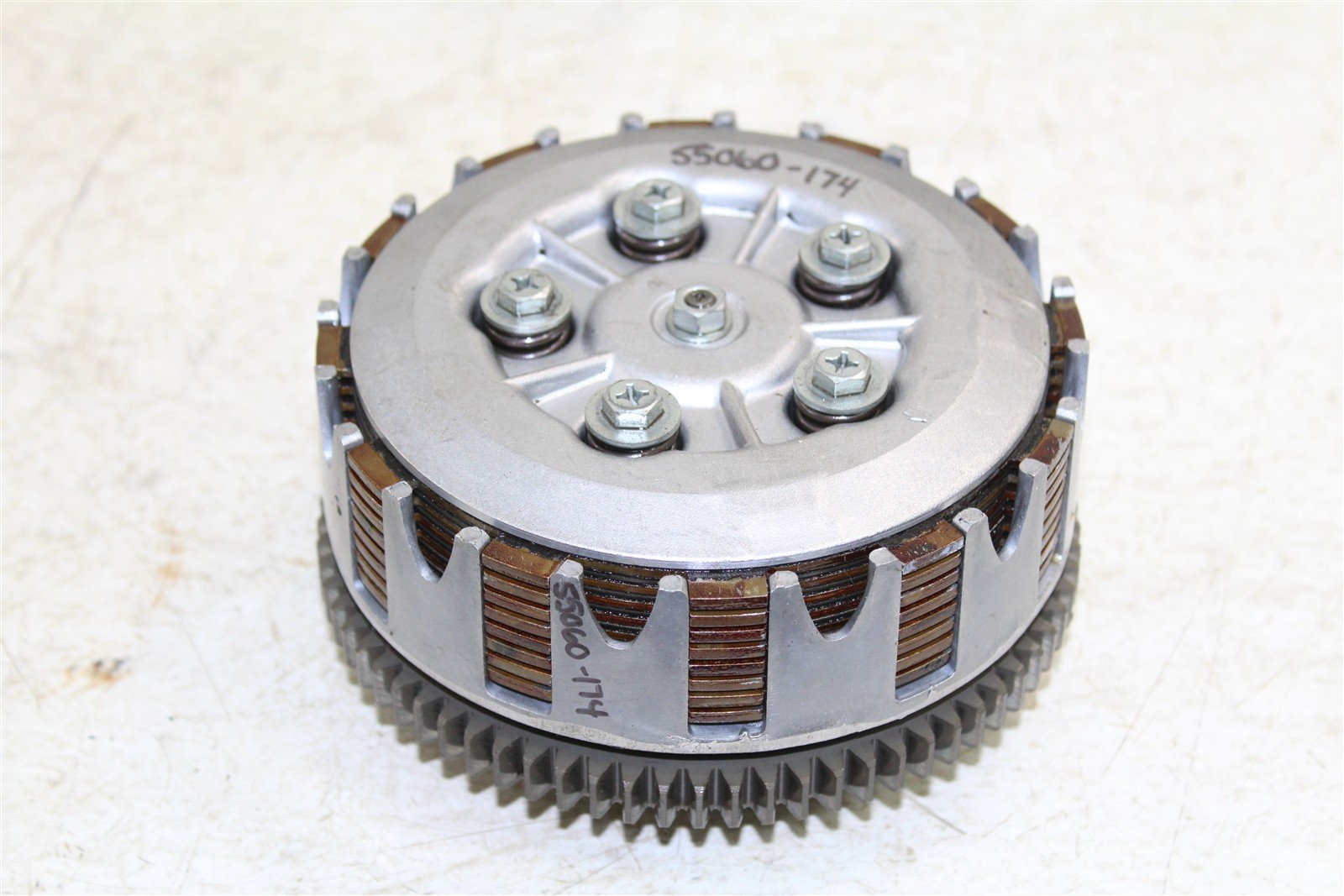 1989 Yamaha XT 600 Clutch Basket Inner Hub Pressure Plate