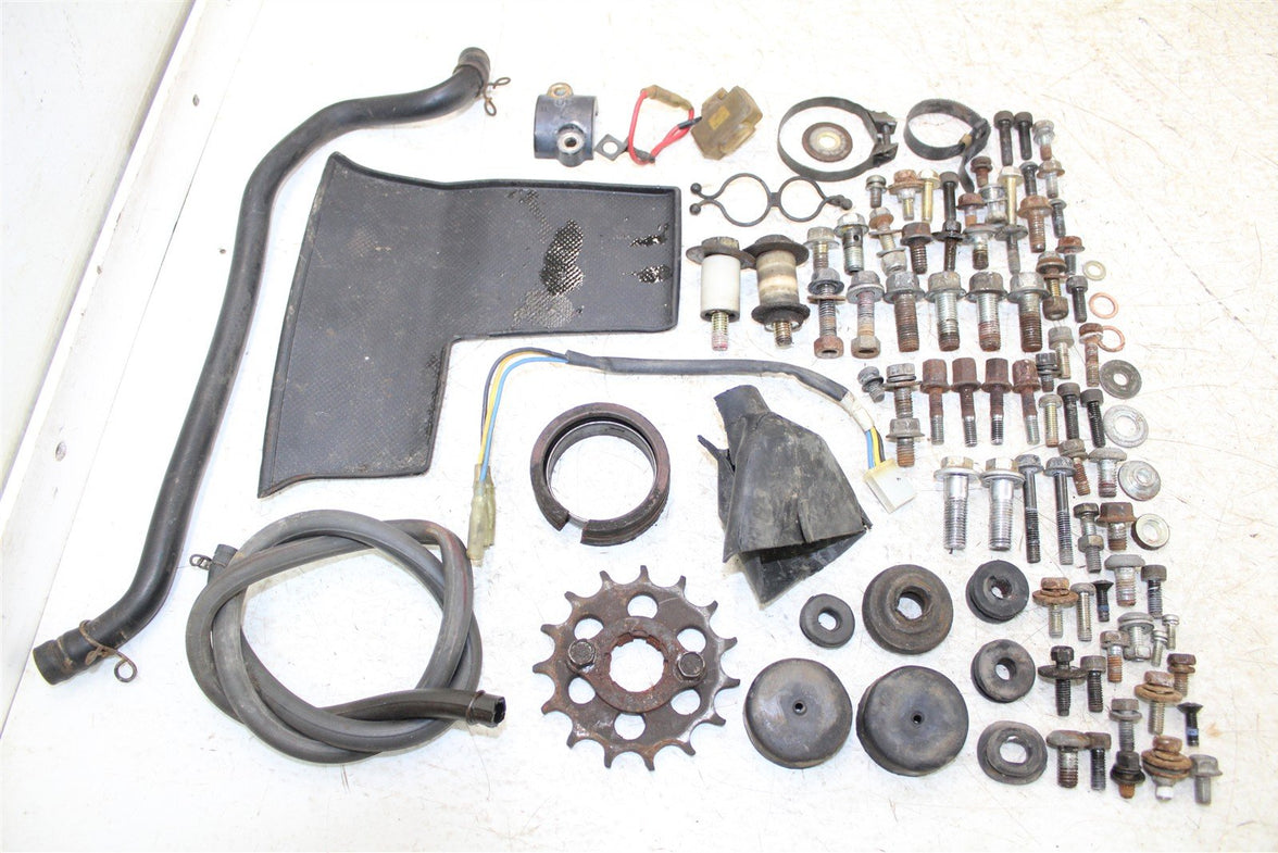 1989 Yamaha XT 600 Chassis Bolt Kit Hardware Bracket Hose Clamp Grommet