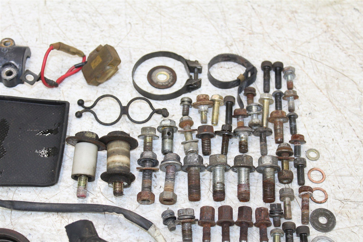 1989 Yamaha XT 600 Chassis Bolt Kit Hardware Bracket Hose Clamp Grommet