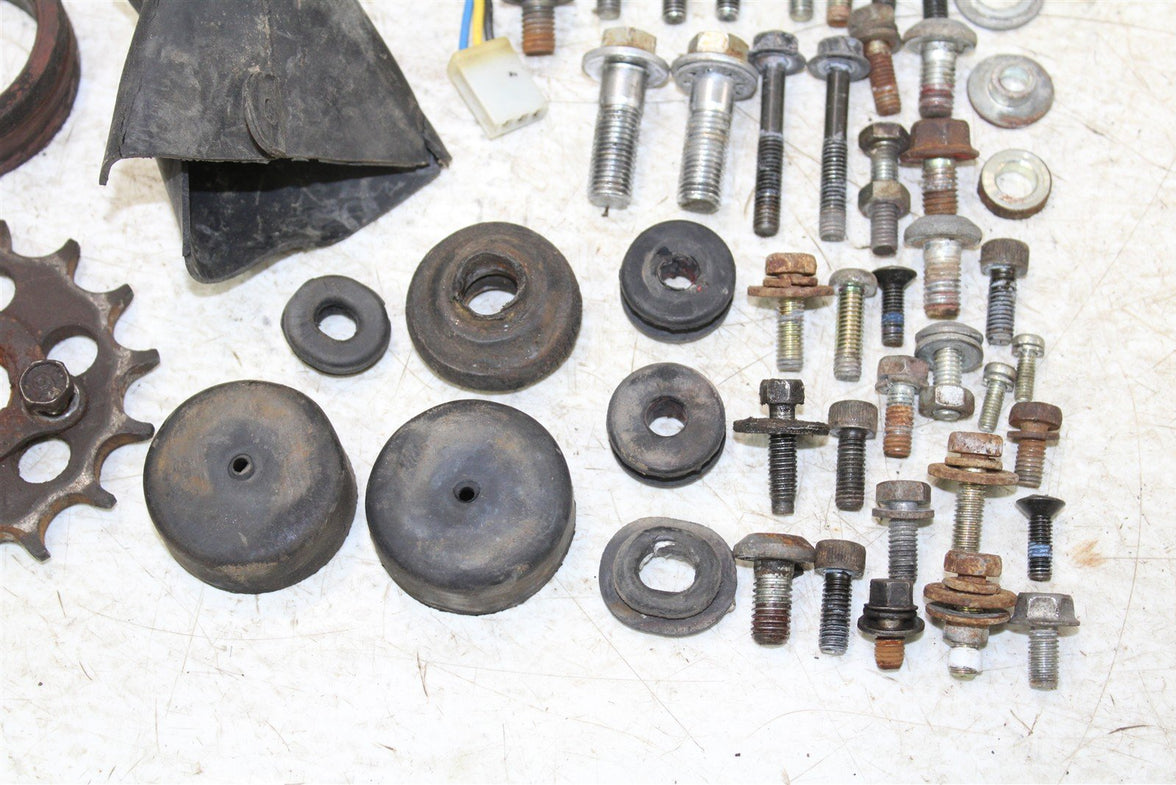 1989 Yamaha XT 600 Chassis Bolt Kit Hardware Bracket Hose Clamp Grommet