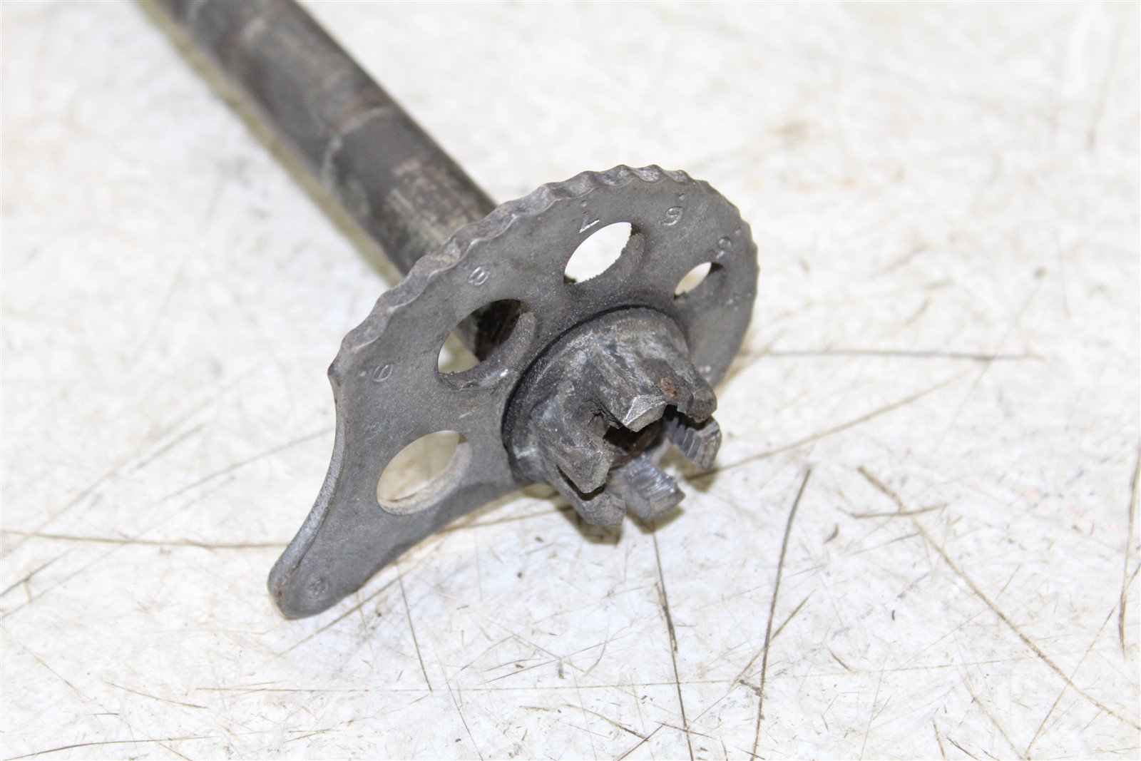 1989 Yamaha XT 600 Rear Axle Nut Wheel Spacers