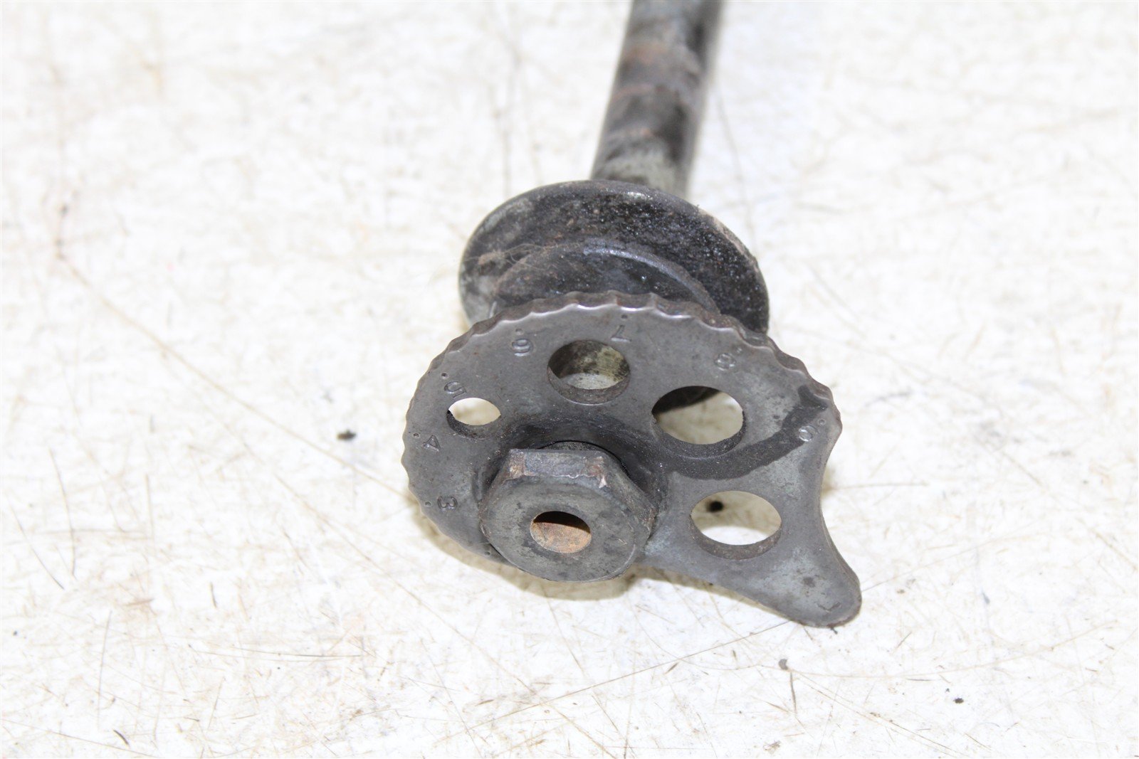 1989 Yamaha XT 600 Rear Axle Nut Wheel Spacers