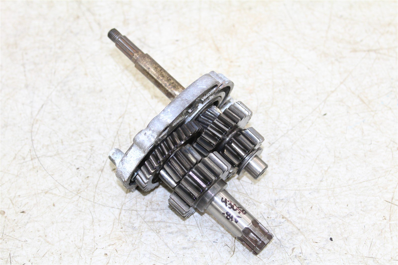 1988 Suzuki Quadsport LT 80 Transmission Gears Shaft Plate