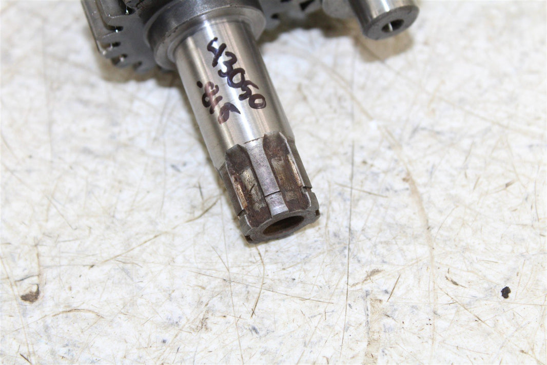 1988 Suzuki Quadsport LT 80 Transmission Gears Shaft Plate