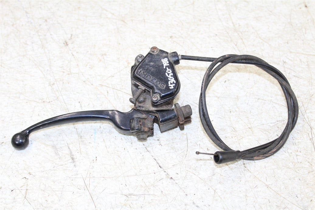 1988 Suzuki Quadsport LT 80 Throttle Brake Lever Housing w/ Cable