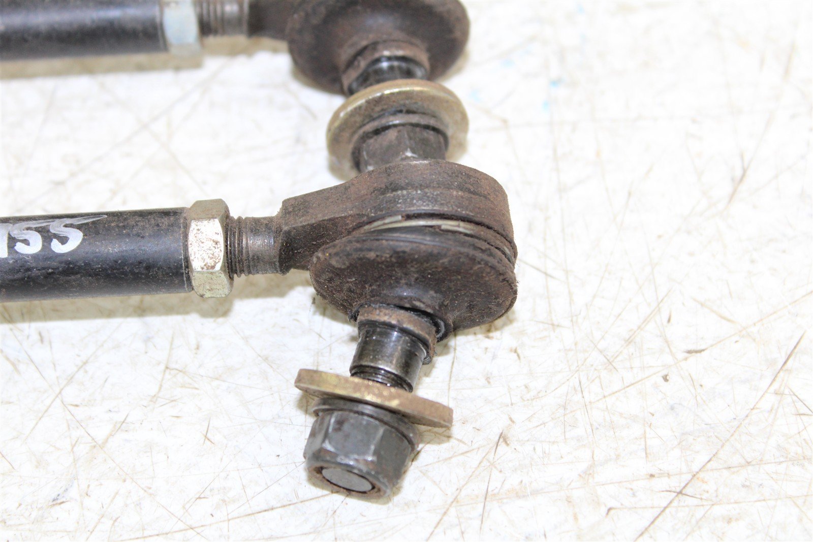 1988 Suzuki Quadsport LT 80 Steering Stem Shaft w/ Tie Rods