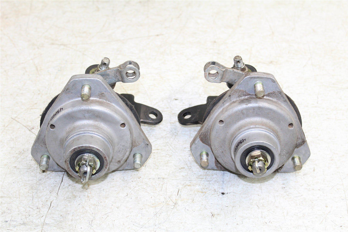 1988 Suzuki Quadsport LT 80 Front Brake Drums Hubs w/ Spindles Left Right