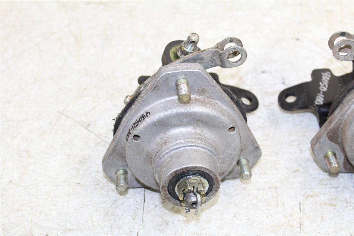 1988 Suzuki Quadsport LT 80 Front Brake Drums Hubs w/ Spindles Left Right