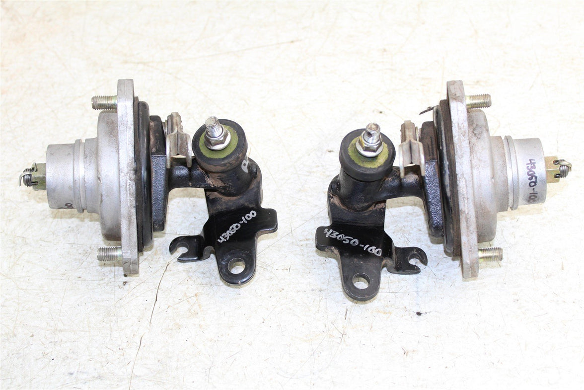 1988 Suzuki Quadsport LT 80 Front Brake Drums Hubs w/ Spindles Left Right